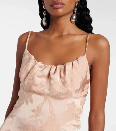 Dries Van Noten Dirios floral jacquard gown | Thumbnail 2 Dries Van Noten Dirios floral jacquard gown | Thumbnail 2