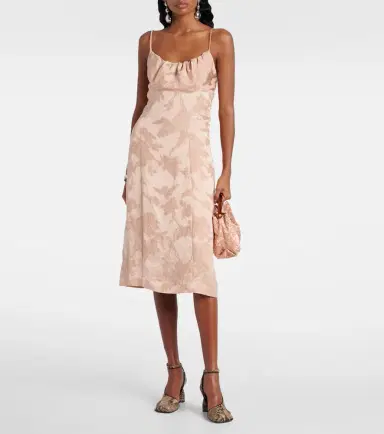 Dries Van Noten Dirios floral jacquard gown | Thumbnail 3 Dries Van Noten Dirios floral jacquard gown | Thumbnail 3