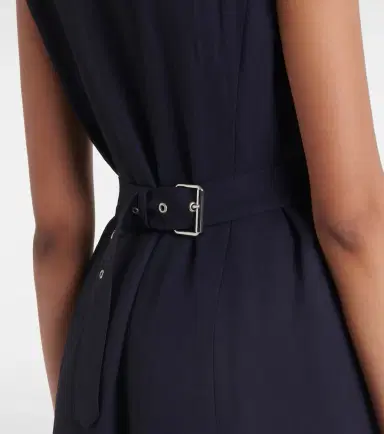 Dries Van Noten Gabardine midi dress | Thumbnail 7 Dries Van Noten Gabardine midi dress | Thumbnail 7
