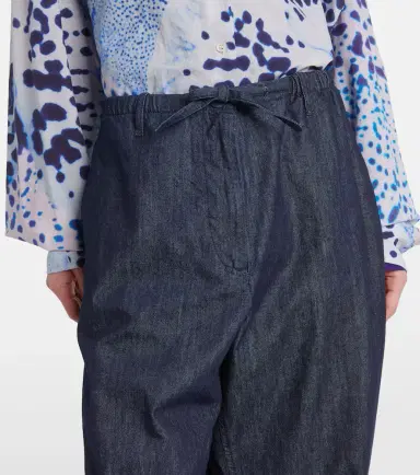 Dries Van Noten Denim straight pants | Thumbnail 2 Dries Van Noten Denim straight pants | Thumbnail 2