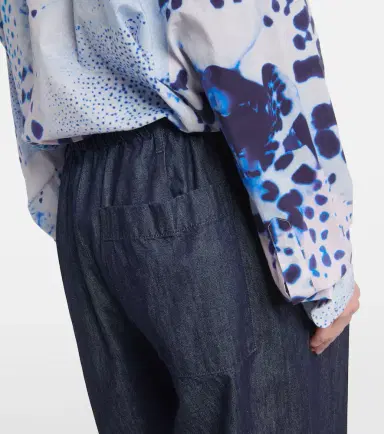 Dries Van Noten Denim straight pants | Thumbnail 3 Dries Van Noten Denim straight pants | Thumbnail 3
