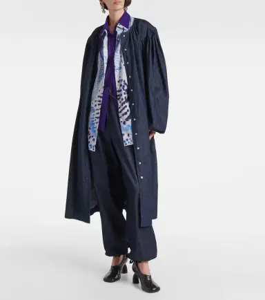 Dries Van Noten Denim straight pants | Thumbnail 4 Dries Van Noten Denim straight pants | Thumbnail 4