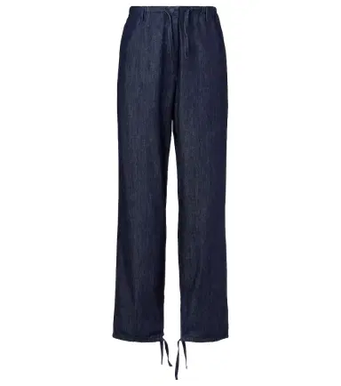 Dries Van Noten Denim straight pants | Thumbnail 1 Dries Van Noten Denim straight pants | Thumbnail 1