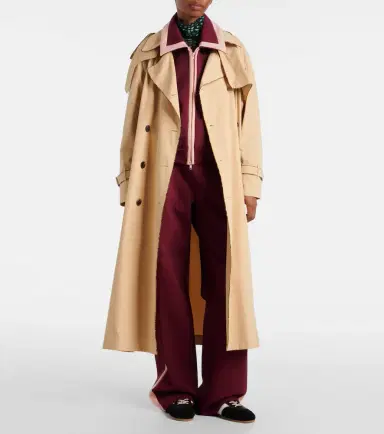 Dries Van Noten High-rise cotton-blend wide-leg pants | Thumbnail 3 Dries Van Noten High-rise cotton-blend wide-leg pants | Thumbnail 3