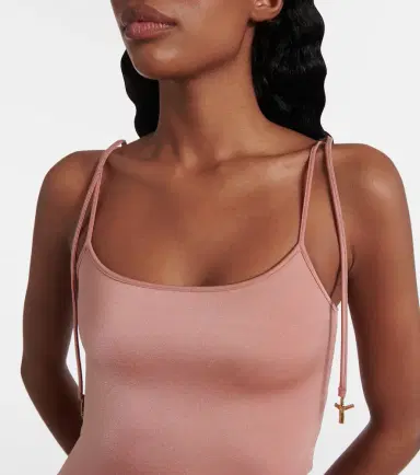 Chloe Chloé Jersey swimsuit | Thumbnail 3 Chloe Chloé Jersey swimsuit | Thumbnail 3