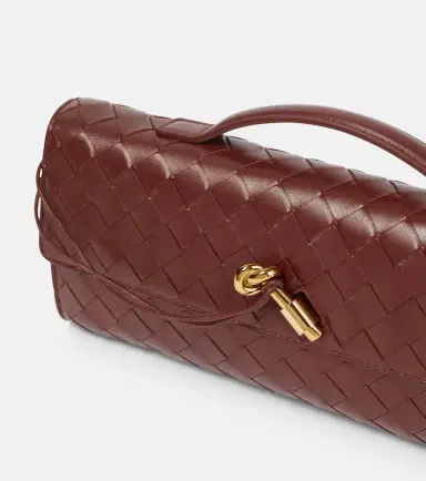 Bottega Veneta Andiamo Knot Intrecciato leather clutch | Thumbnail 5 Bottega Veneta Andiamo Knot Intrecciato leather clutch | Thumbnail 5