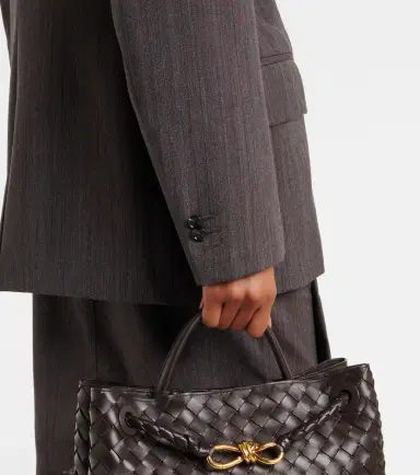 Bottega Veneta Striped wool blazer | Thumbnail 3 Bottega Veneta Striped wool blazer | Thumbnail 3