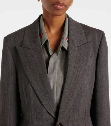 Bottega Veneta Striped wool blazer | Thumbnail 6 Bottega Veneta Striped wool blazer | Thumbnail 6