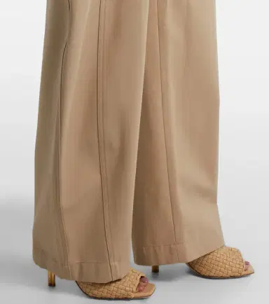 Bottega Veneta Cotton twill wide-leg pants | Thumbnail 3 Bottega Veneta Cotton twill wide-leg pants | Thumbnail 3