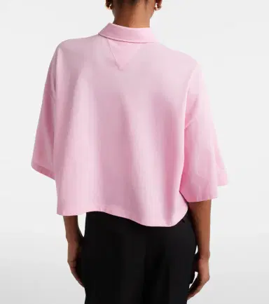 Bottega Veneta Cropped cotton polo shirt | Thumbnail 5 Bottega Veneta Cropped cotton polo shirt | Thumbnail 5