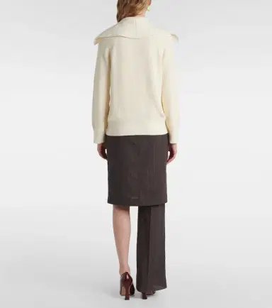 Bottega Veneta Knot ribbed-knit cotton cardigan | Thumbnail 2 Bottega Veneta Knot ribbed-knit cotton cardigan | Thumbnail 2