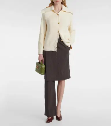 Bottega Veneta Knot ribbed-knit cotton cardigan | Thumbnail 5 Bottega Veneta Knot ribbed-knit cotton cardigan | Thumbnail 5