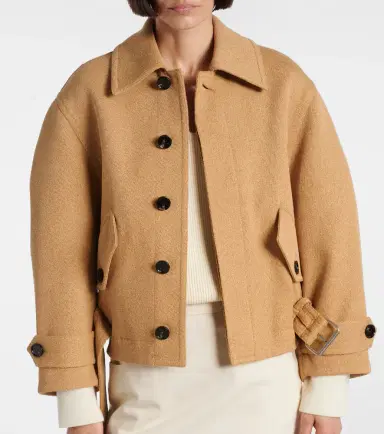 Bottega Veneta Cotton-blend frissé bomber jacket | Thumbnail 4 Bottega Veneta Cotton-blend frissé bomber jacket | Thumbnail 4
