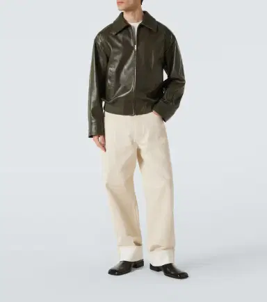 Bottega Veneta Patch-appliqué wide-leg jeans | Thumbnail 2 Bottega Veneta Patch-appliqué wide-leg jeans | Thumbnail 2