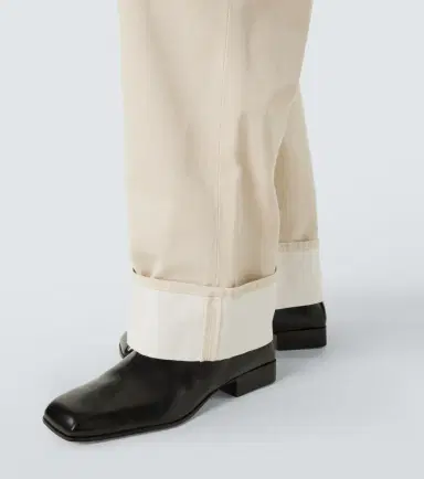 Bottega Veneta Patch-appliqué wide-leg jeans | Thumbnail 6 Bottega Veneta Patch-appliqué wide-leg jeans | Thumbnail 6