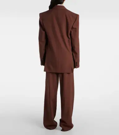 Saint Laurent Double-breasted wool gabardine blazer | Thumbnail 5 Saint Laurent Double-breasted wool gabardine blazer | Thumbnail 5