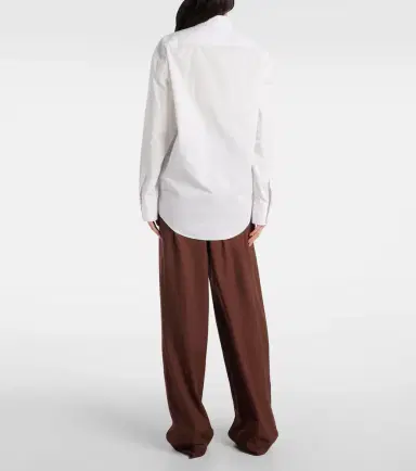 Saint Laurent Cassandre cotton poplin shirt | Thumbnail 2 Saint Laurent Cassandre cotton poplin shirt | Thumbnail 2