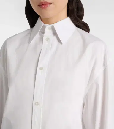 Saint Laurent Cassandre cotton poplin shirt | Thumbnail 5 Saint Laurent Cassandre cotton poplin shirt | Thumbnail 5