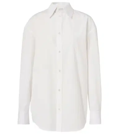 Saint Laurent Cassandre cotton poplin shirt | Thumbnail 1 Saint Laurent Cassandre cotton poplin shirt | Thumbnail 1
