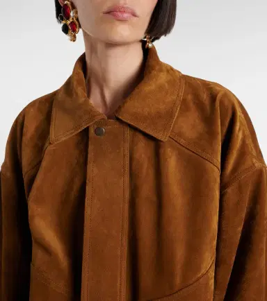 Saint Laurent Suede bomber jacket | Thumbnail 6 Saint Laurent Suede bomber jacket | Thumbnail 6