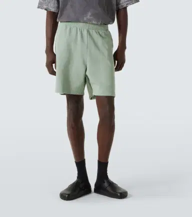 Balenciaga Logo cotton jersey shorts | Thumbnail 2 Balenciaga Logo cotton jersey shorts | Thumbnail 2