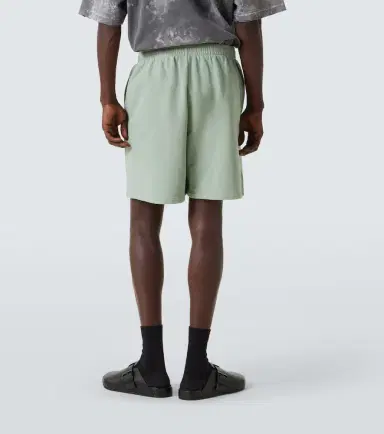 Balenciaga Logo cotton jersey shorts | Thumbnail 4 Balenciaga Logo cotton jersey shorts | Thumbnail 4
