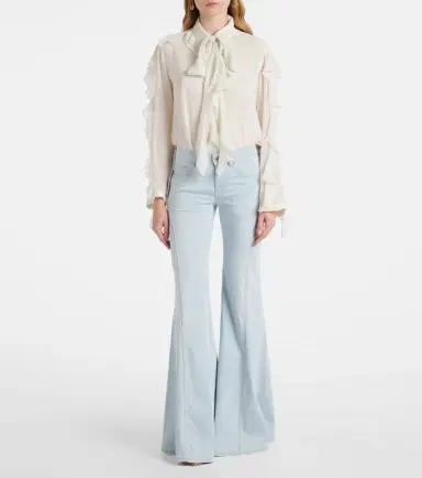 AG Jeans Ibiza high-rise flared jeans | Thumbnail 6 AG Jeans Ibiza high-rise flared jeans | Thumbnail 6