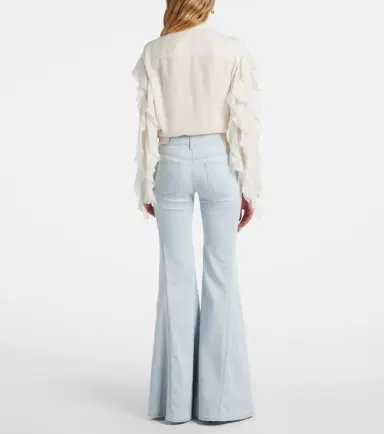 AG Jeans Ibiza high-rise flared jeans | Thumbnail 7 AG Jeans Ibiza high-rise flared jeans | Thumbnail 7