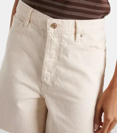 Frame Timeless denim shorts | Thumbnail 3 Frame Timeless denim shorts | Thumbnail 3
