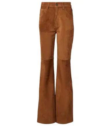 Nili Lotan Roe suede flared pants | Thumbnail 1 Nili Lotan Roe suede flared pants | Thumbnail 1