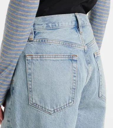 Frame Timeless denim shorts | Thumbnail 6 Frame Timeless denim shorts | Thumbnail 6