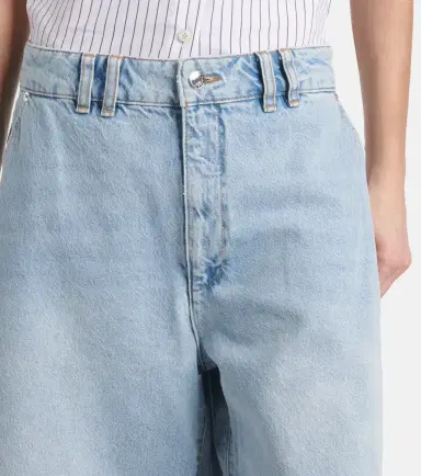 Frame The Trouser Short denim Bermuda shorts | Thumbnail 6 Frame The Trouser Short denim Bermuda shorts | Thumbnail 6