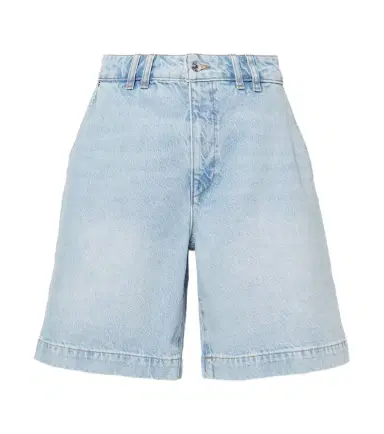 Frame The Trouser Short denim Bermuda shorts | Thumbnail 1 Frame The Trouser Short denim Bermuda shorts | Thumbnail 1