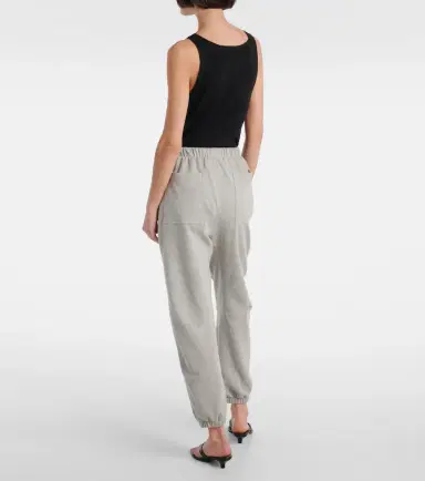 Nili Lotan Dulce cotton-blend sweatpants | Thumbnail 3 Nili Lotan Dulce cotton-blend sweatpants | Thumbnail 3