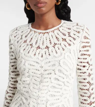 Simkhai Mccall crochet cotton minidress | Thumbnail 2 Simkhai Mccall crochet cotton minidress | Thumbnail 2