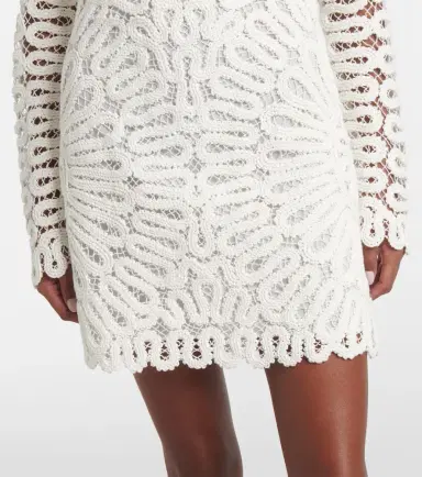 Simkhai Mccall crochet cotton minidress | Thumbnail 4 Simkhai Mccall crochet cotton minidress | Thumbnail 4