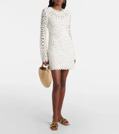 Simkhai Mccall crochet cotton minidress | Thumbnail 5 Simkhai Mccall crochet cotton minidress | Thumbnail 5