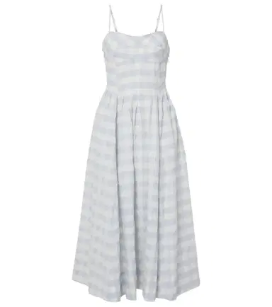 Simkhai Kittiya gingham cotton midi dress | Thumbnail 1 Simkhai Kittiya gingham cotton midi dress | Thumbnail 1