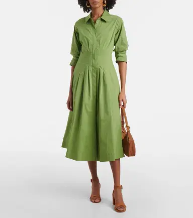 Simkhai Jazz cotton-blend poplin midi dress | Thumbnail 5 Simkhai Jazz cotton-blend poplin midi dress | Thumbnail 5