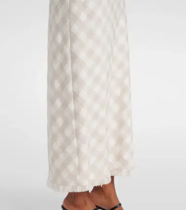 Simkhai Noelle checked maxi skirt | Thumbnail 5 Simkhai Noelle checked maxi skirt | Thumbnail 5