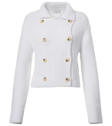 Vince Double-breasted cotton-blend jacket | Thumbnail 1 Vince Double-breasted cotton-blend jacket | Thumbnail 1
