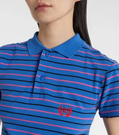 Balenciaga Striped cotton polo shirt | Thumbnail 5 Balenciaga Striped cotton polo shirt | Thumbnail 5