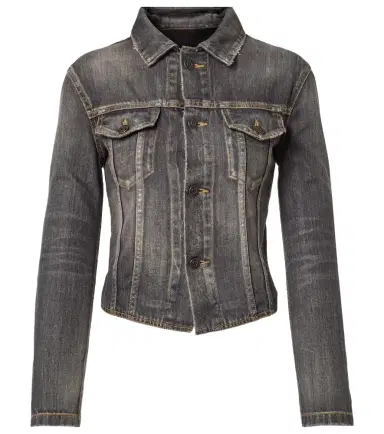Balenciaga Lace-up denim jacket | Thumbnail 1 Balenciaga Lace-up denim jacket | Thumbnail 1