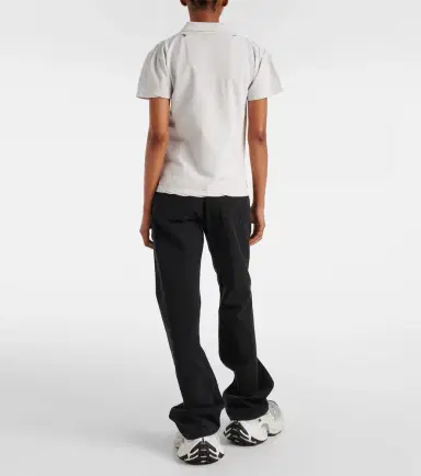 Balenciaga Laurel cotton piqué polo shirt | Thumbnail 4 Balenciaga Laurel cotton piqué polo shirt | Thumbnail 4
