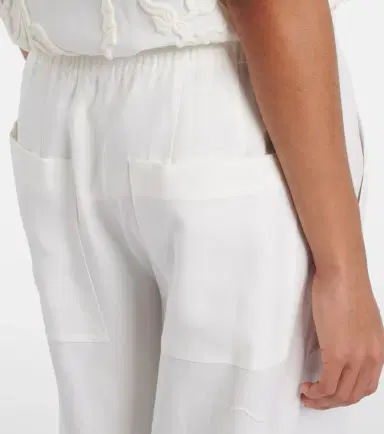 Dorothee Schumacher Embroidered Beauty linen wide-leg pants | Thumbnail 5 Dorothee Schumacher Embroidered Beauty linen wide-leg pants | Thumbnail 5