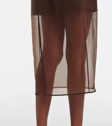 Jacques Wei Chiffon midi skirt | Thumbnail 4 Jacques Wei Chiffon midi skirt | Thumbnail 4