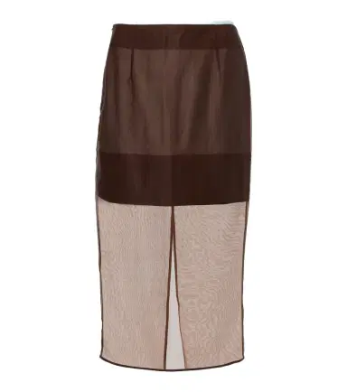 Jacques Wei Chiffon midi skirt | Thumbnail 1 Jacques Wei Chiffon midi skirt | Thumbnail 1