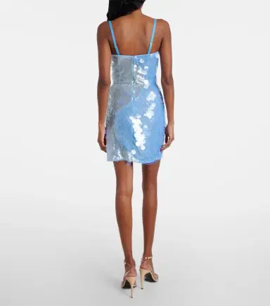 Nensi Dojaka Sequined minidress | Thumbnail 5 Nensi Dojaka Sequined minidress | Thumbnail 5