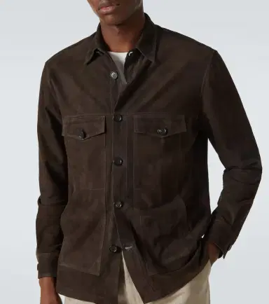 Thom Sweeney Suede field jacket | Thumbnail 2 Thom Sweeney Suede field jacket | Thumbnail 2