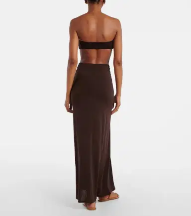 JADE SWIM Skyla ruched maxi skirt | Thumbnail 3 JADE SWIM Skyla ruched maxi skirt | Thumbnail 3